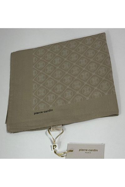 Pierre Cardin Φουλάρι Elegans Monogram - 1090750 -933 Light Mink