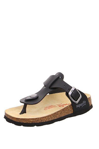Superfit Bıos Siyah Kız Çocuk Parmak Arası Terlik