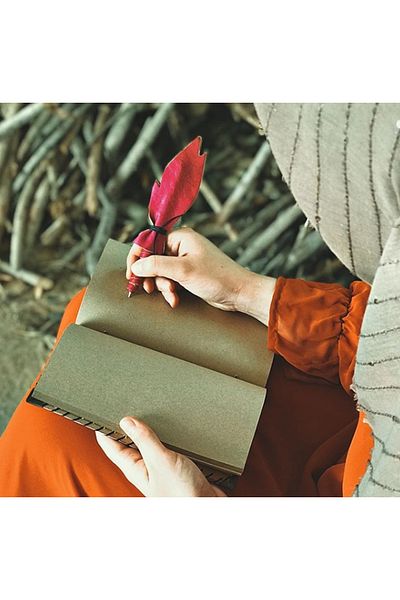 zarif atölye Palestinian Design Leather Notebook
