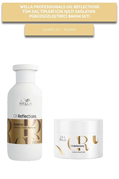 Wella Professionals Oil Reflections Tüm Saç Tipleri İçin Işıltı Sağlayan Pürü...