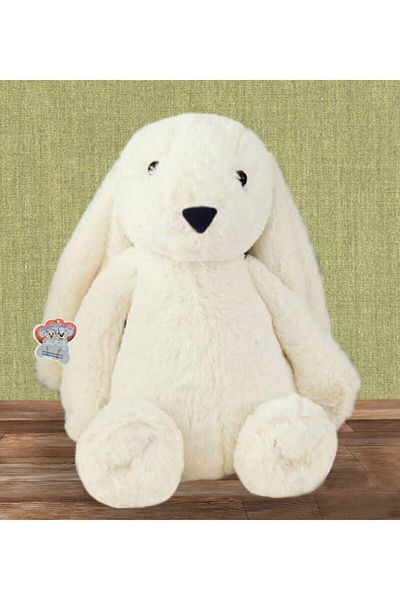Özgüner Oyuncak My Sleeping Friend Rabbit 45 cm Plush Rabbit Cream