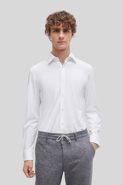 Hugo Boss Regular Fit Erkek Gömlek Beyaz