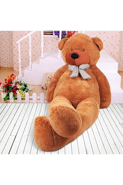 Pandamkee Giant Large Plush Teddy Bear 170 Cm Gift Bear (100% DOMESTIC) Brown