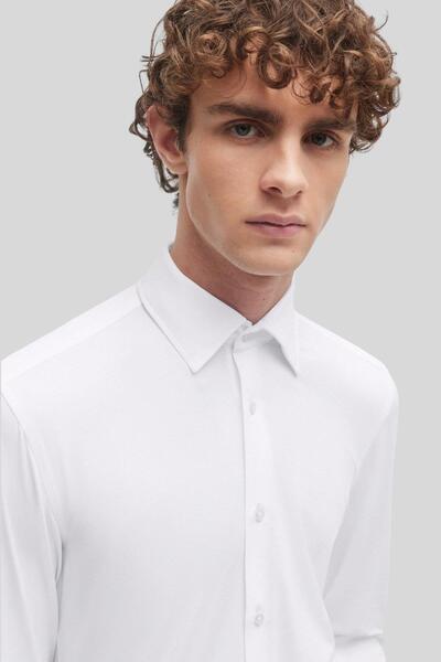 Hugo Boss Regular Fit Erkek Gömlek Beyaz