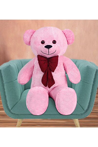 HARİKA PELUŞ FABRİKASI 90 cm Papyonlu Büyük Ayıcık