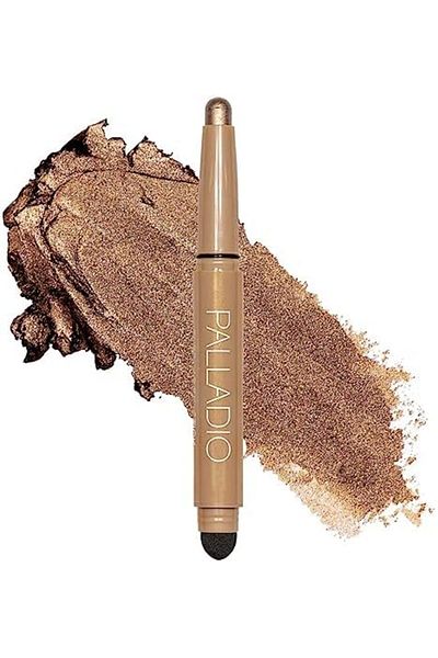 Palladio Waterproof Eyeshadow Stick | 10g | Long-Lasting & Effortless Application | Bronze Shimmer