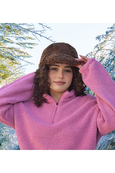 Özgüner Oyuncak Το Pabtex Winter Wardrobe είναι απαραίτητο: βελούδινο καπέλο