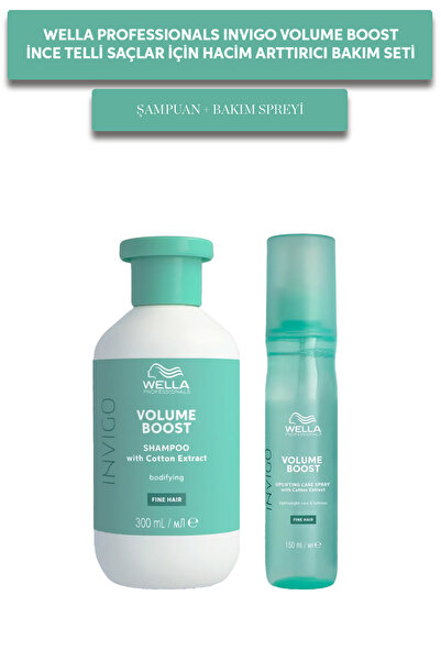 Wella Professionals Invigo Volume Boost İnce Telli Saçlar İçin Hacim Artırıcı...