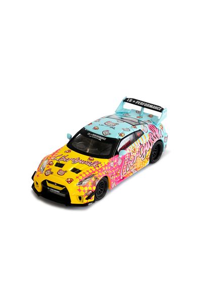 mini gt 1:64 Nissan Gt-R R35 Lbwk Kuma Liberty Walk Collection Model Car