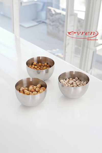 Evren Snack and Nut Bowl Set – Elegant and Practical for Serving