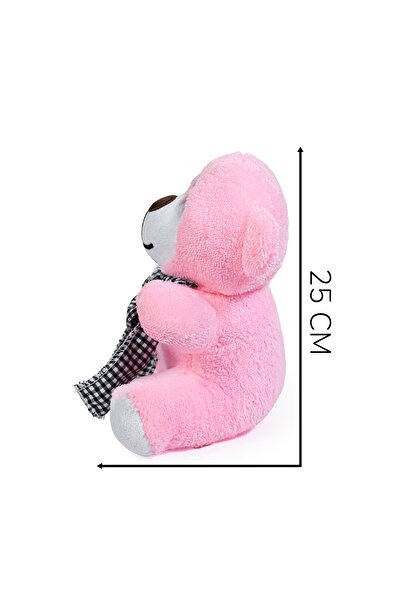 Özgüner Oyuncak Özgüner Sitting Plush Teddy Bear with Bow Tie: Your Sweetest Gift Option! (100% Local)