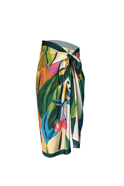OVELIA İSTANBUL Fethiye Lush Satin Pareo 95*145 cm