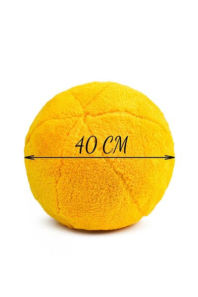Özgüner Oyuncak Decorative Plush Ball Throw Pillow