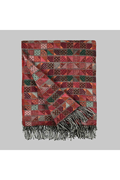 Sarev Olea Kırmızı Throw,130x190 cm