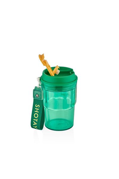 Shotay 470ml Green Class Tritan Glass Flask