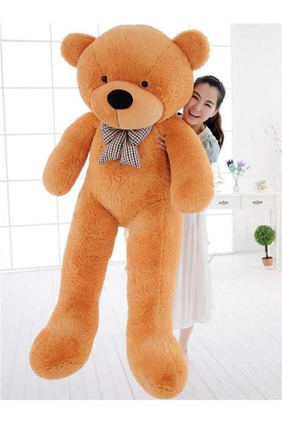 Pandamkee Giant Large Plush Teddy Bear 170 Cm Gift Bear (100% DOMESTIC) Brown