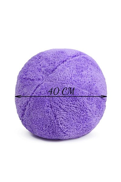 Özgüner Oyuncak Decorative Plush Ball Throw Pillow