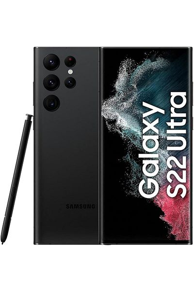 Samsung Galaxy S22 Ultra 5G Mobile Phone 256GB SIM Free Android Smartphone Phantom Black - Internati