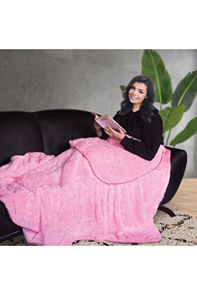 HARİKA PELUŞ FABRİKASI Çoban Dikişi Tek Kişilik 150*200 Cm Pelüş Tv Battaniye...