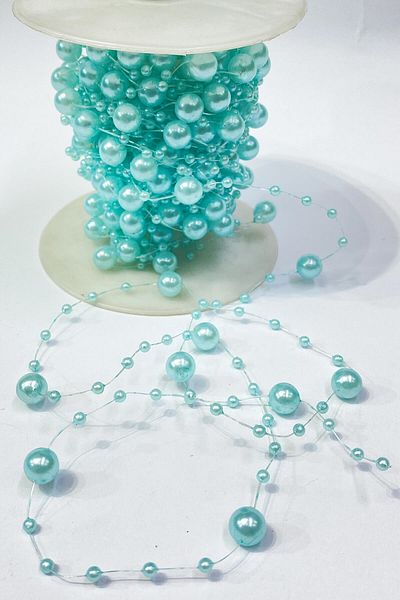 Hayalperest boncuk 10 Mt Blue Line Ribbon Pearl