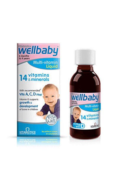 wellbaby سائل متعدد الفيتامينات 150 مل