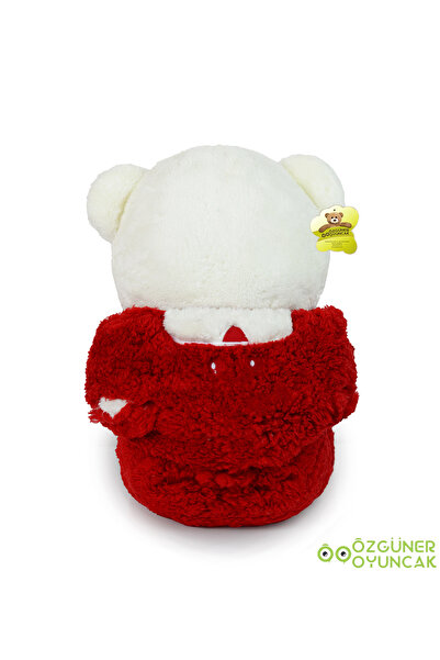 Özgüner Oyuncak Uykumcuk Gold Hooded Plush Bear Special for Lover 90 Cm (100% DOMESTIC)