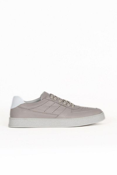 Bueno Shoes Γκρι Δερμάτινα Ανδρικά Αθλητικά Παπούτσια 16ma7016