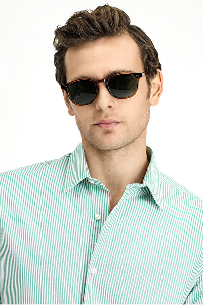 Kiğılı Μακρυμάνικο πουκάμισο με κανονική εφαρμογή ριγέ βαμβακερό εύκολο σιδέρωμα