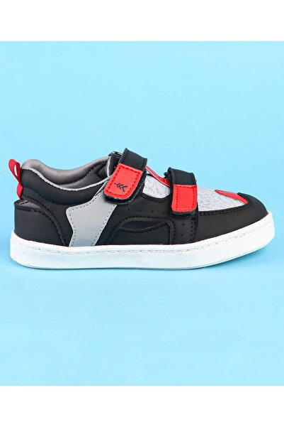 Pine kids Pine Kids Velcro Closure Casual Shoes - Red/Black