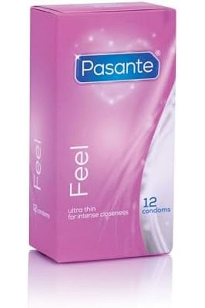 PASANTE Feel Condoms, 12 Count