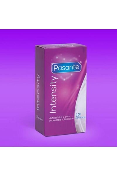 PASANTE Intensity Condoms, 12 Count