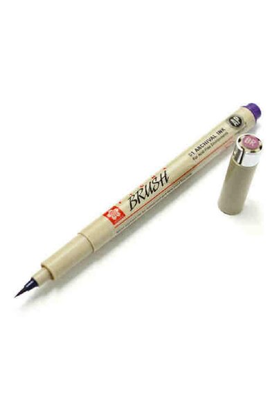 Sakura قلم رسم بيجما برش بون بفرشاة مدببة أرجواني (بنفسجي)