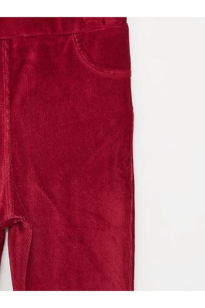 LC Waikiki Pantaloni de catifea pentru fete cu talie elastica