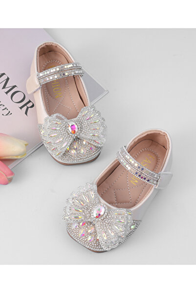 Mark & Mia Mark & Mia Butterfly Embellished Party Shoes - Silver