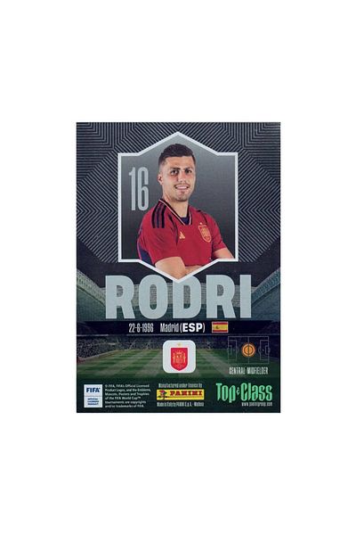 hediyecik Panini Fifa Top Class 2024 Holo Giants Card-Rodri