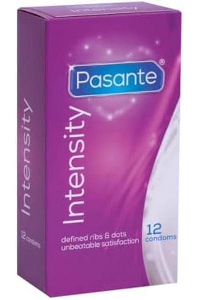 PASANTE Intensity Condoms, 12 Count