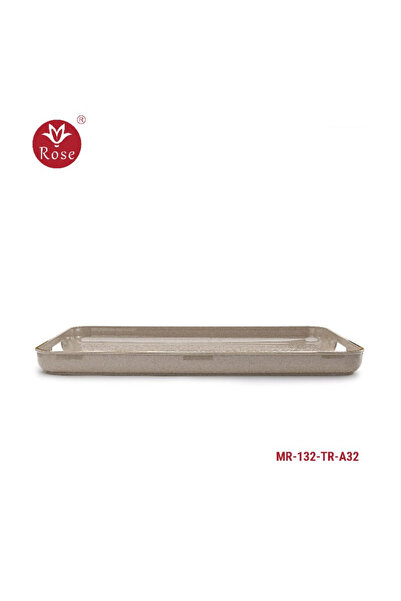 Rose Tea and coffee serving tray (35*53) with Islamic rose pattern - 132