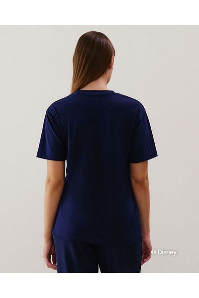 Undiz Stitch jersey top - navy blue