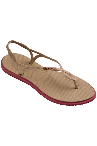 Havaianas Luna Point Rose Gold Women's Flip Flops