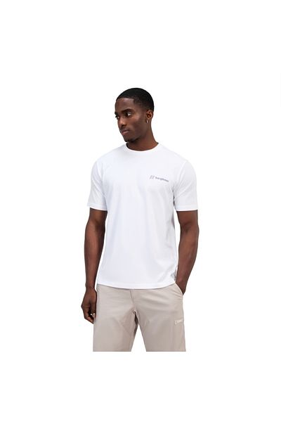 Berghaus U SUNNED PEAK SS TEE ΛΕΥΚΟ/ΛΕΥΚΟ