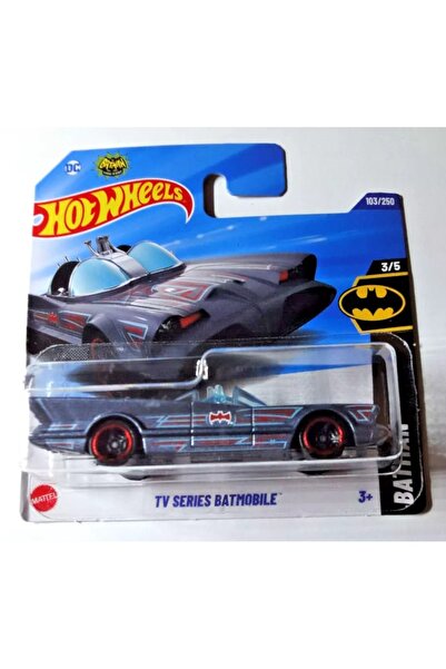 HOT WHEELS TV Series Batmobile 2025 Batman Serisi 1:64 Araba Modeli 3/5