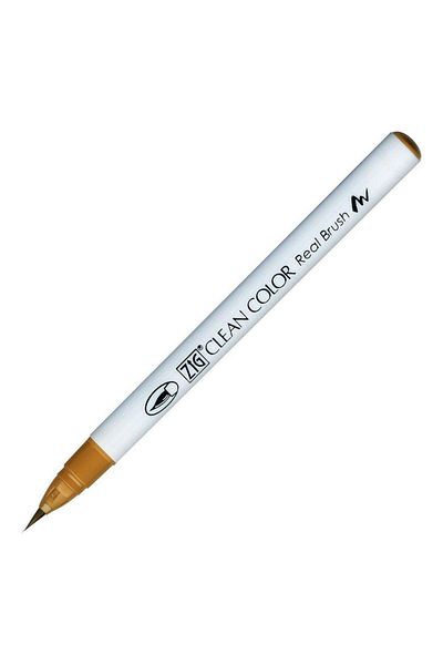 Zig Clean Color Real Brush Rb-6000At 072 Beige Brush Tip Pen