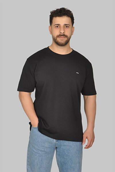 MANTA 2772 Bisiklet Yaka Oversize Erkek T-Shirt