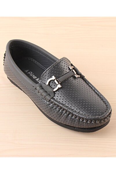 Pine kids Pine Kids Slip On Party Wear Loafers - Grey