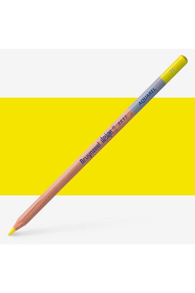 Bruynzeel Design Bright Lemon Yellow Colored Pencil 883521K