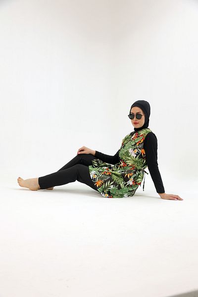 rlt relax time Γυναικείο Μαγιό Hijab Σετ 3 τεμ