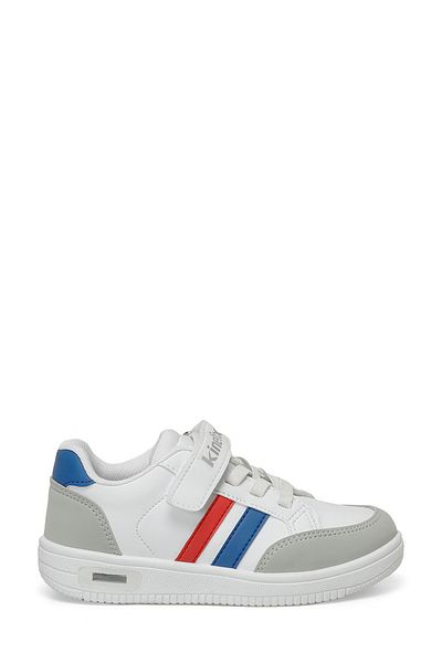 Kinetix MALIBU BOY PU 4FX Tenisi albi pentru baieti