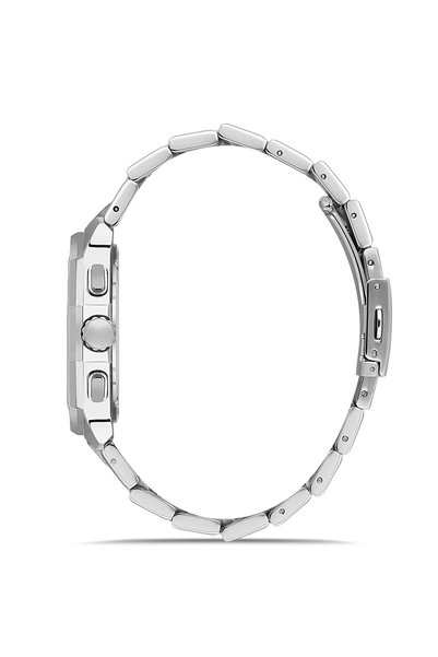 JACK LORANCE Jls0409801 Black & Silver Steel Men's Wristwatch