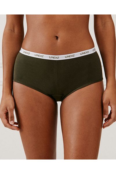 Undiz Cotton shorties - green