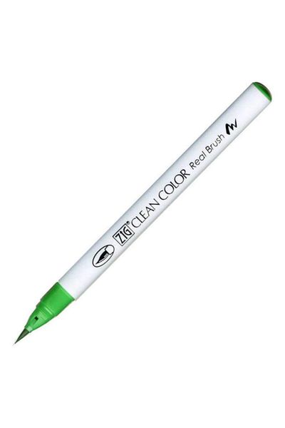 Zig Clean Color Real Brush with Green Brush Tip Rb-6000At 048 Pen